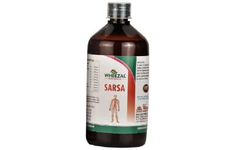 Wheezal Sarsa Syrup, 200 ml-1.webp